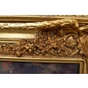 Francuscy Arystokraci - Obraz na Materiale - 149x97cm Gruba Złota Rama