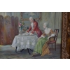 GIGA Francuska Arystokracja Francja - Obraz na Płótnie Złota Rama 155x195