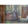 GIGA Francuska Arystokracja Francja - Obraz na Płótnie Złota Rama 155x195