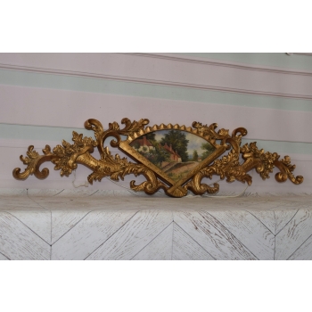 Obraz Olejny Zwieńczenie Pejzaż - Krajobraz - Długi Wąski 130cm