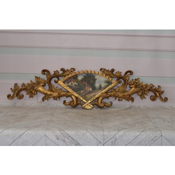 Obraz Olejny Zwieńczenie Pejzaż - Krajobraz - Długi Wąski 130cm