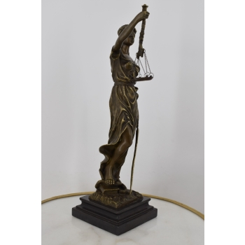 Temida Bogini Sprawiedliwości - Figura z Brązu - Prezent Adwokata Sędziego