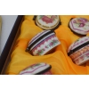Porcelanowy Zestaw Szkatuł - Szkatułki Puzdra Puzderka - Porcelana Malowana