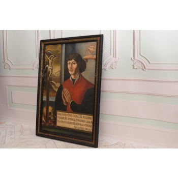 Portret Mikołaj Kopernik 1926 - Obraz Olejny - Filozof - Prezent Ozdoba