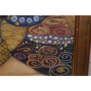 Gustav Klimt - Portret Judyta - Kobieta Dziewczyna - Obraz Olejny za Szkłem