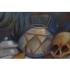 PAUL CEZANNE - MEMENTO MORI - Czaszka Martwa Natura - Obraz