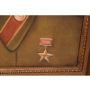 Portret Józef Stalin - Przywódca Związek Radziecki - Obraz Olejny