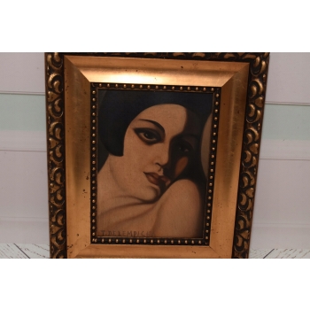 TAMARA De Łempicka - Portret Kobiety - Kobieta - Art Deco - Obraz Olejny