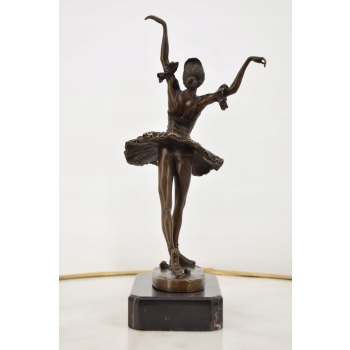 Zmysłowa Tancerka - Baletnica - Kobieta z Brązu - Figura Brąz - Prezent