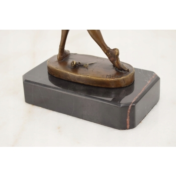 Zmysłowa Tancerka - Baletnica - Kobieta z Brązu - Figura Brąz - Prezent