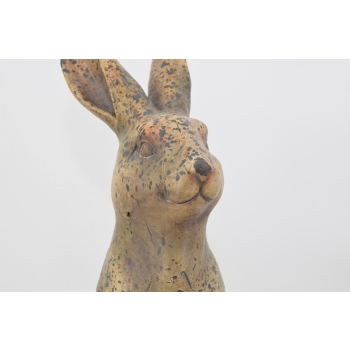 Królik Wielkanocny -Zając - Figura Rzeźba z Tworzywa - Ozdoba Dom Ogród