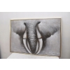 WIELKI OBRAZ NA PŁÓTNIE- SŁOŃ ELEPHANT vintage