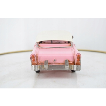 Metalowy Model Samochód - Różowe Auto Retro - Mercedes - Vintage