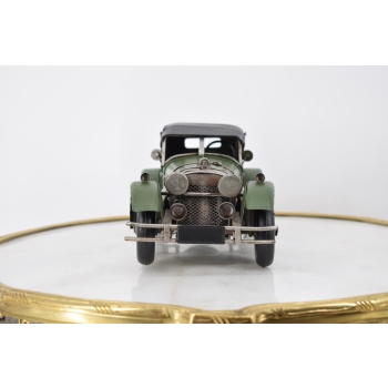 Metalowy Model Samochód - Zielone Auto - Kolekcja Vintage