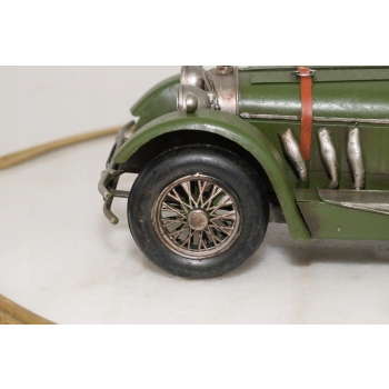 Metalowy Model Samochód - Zielone Auto - Kolekcja Vintage
