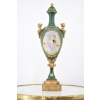 Porcelanowy Wazon - Amfora Waza - Zielona - Porcelana Ręcznie Malowana
