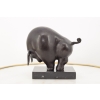Fernando Botero - Abstrakcja - Kubizm - Groźny Byk - Figura z Brązu Rzeźba