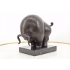 Fernando Botero - Abstrakcja - Kubizm - Groźny Byk - Figura z Brązu Rzeźba