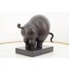 Fernando Botero - Abstrakcja - Kubizm - Groźny Byk - Figura z Brązu Rzeźba
