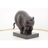 Fernando Botero - Abstrakcja - Kubizm - Groźny Byk - Figura z Brązu Rzeźba