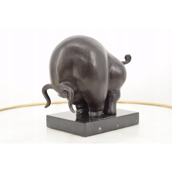 Fernando Botero - Abstrakcja - Kubizm - Groźny Byk - Figura z Brązu Rzeźba