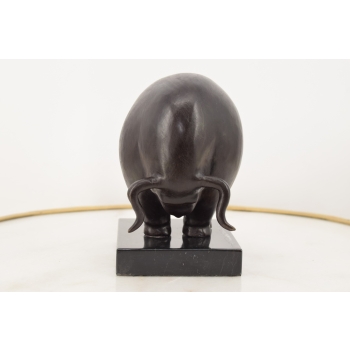 Fernando Botero - Abstrakcja - Kubizm - Groźny Byk - Figura z Brązu Rzeźba