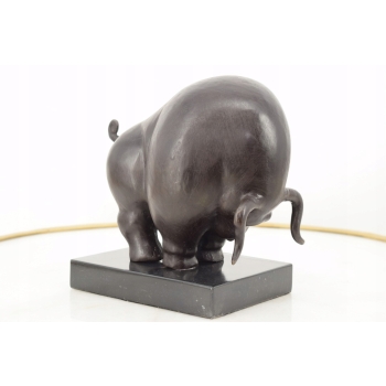 Fernando Botero - Abstrakcja - Kubizm - Groźny Byk - Figura z Brązu Rzeźba