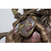 Apacz Na Koniu - Indianin - Indiańska Figura - Rzeźba Statuetka - Ozdoba