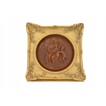 Obraz Alabaster - Rodzina z Dziećmi - Mitologia - Obrazek Prezent Dekoracja