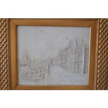 OBRAZ ALABASTER - ZŁOTA RAMA ST. PETERSBURG 100X90