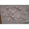 WIELKI OBRAZ ALABASTER - DZIECI NA LWIE 138CM