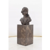 Dama Kameliowa - Popiersie Kobiety z Brązu - Figura Rzeźba Kobieta - Ozdoba