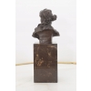 Dama Kameliowa - Popiersie Kobiety z Brązu - Figura Rzeźba Kobieta - Ozdoba