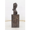 Dama Kameliowa - Popiersie Kobiety z Brązu - Figura Rzeźba Kobieta - Ozdoba