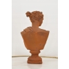 Figura Żeliwo - Popiersie Kobiety - Bogini Artemida - Rzeźba - Dekoracja