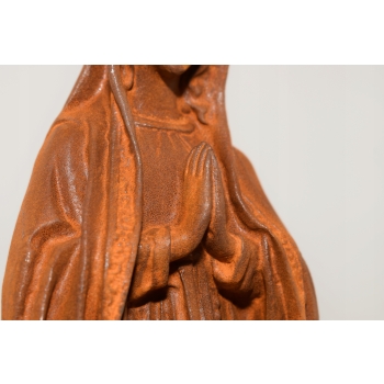 Żeliwna stara figura - Maryja Matka Boska Maria