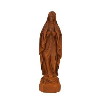Żeliwna stara figura - Maryja Matka Boska Maria