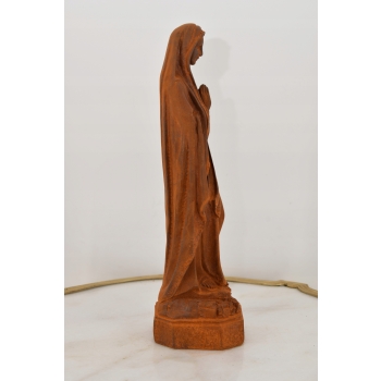 Żeliwna stara figura - Maryja Matka Boska Maria