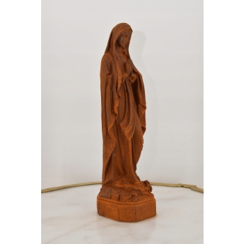 Żeliwna stara figura - Maryja Matka Boska Maria