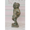Anioł z Kokardą - Kupidyn Amor - Figura Rzeźba z Brązu - Dekoracja Ozdoba