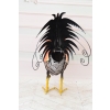 Metalowy Kogut - Figura Ogrodowa - Kolorowy Kurczak Kura - Dekoracja