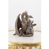 Smok z Klepsydrą - Groźny Smok - Figura Statuetka - Prezent Ozdoba