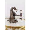 Smok z Klepsydrą - Groźny Smok - Figura Statuetka - Prezent Ozdoba