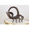 Figura Skorpiona - Skorpion Rzeźba z Brązu - Dekoracje Ozdoba Dom Ogród