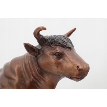Dostojny Byk z Brązu - Symbol Siły Zwycięstwa - Figura Rzeźba - Dekoracja