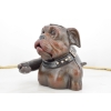 Ruchoma Skarbonka Bulldog - Mechaniczny Pies - Zabawna Figura Żeliwo