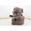 Ruchoma Skarbonka Bulldog - Mechaniczny Pies - Zabawna Figura Żeliwo