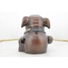 Ruchoma Skarbonka Bulldog - Mechaniczny Pies - Zabawna Figura Żeliwo