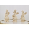 Zestaw Figur Żeliwnych - Anioły Amory Anioł Figura Rzeźba Żeliwo Dom Ogród
