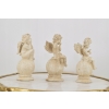 Zestaw Figur Żeliwnych - Anioły Amory Anioł Figura Rzeźba Żeliwo Dom Ogród